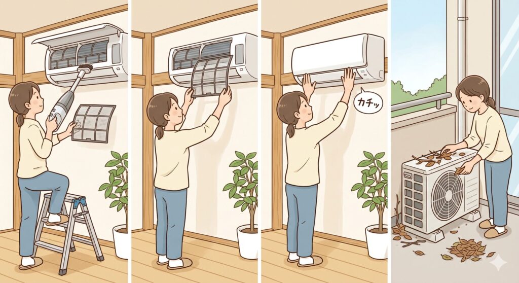 自分でできる簡単なメンテナンス方法